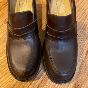 Vintage Free Lance France Brown Loafers